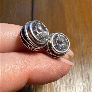 Elegant Silver Stud Earrings